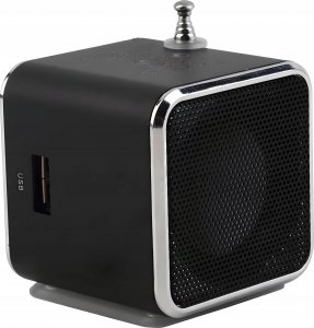 Radio Retoo GŁOŚNIK BEZPRZEWODOWY PRZENOŚNY MINI RADIO FM LED 6