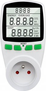 Retoo Licznik zużycia energii prądu watomierz 3
