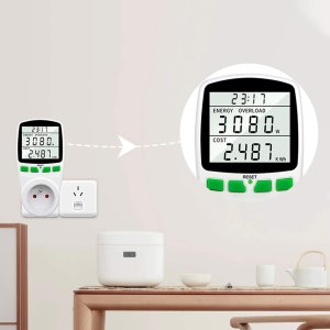 Retoo Licznik zużycia energii prądu watomierz 10