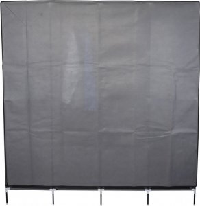 Saska Garden GARDEROBA SZAFA TEKSTYLNA 168X45X172 CM CIEMNOSZARA 3