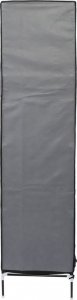 Saska Garden GARDEROBA SZAFA TEKSTYLNA 127X45X172 CM CIEMNOSZARA 4