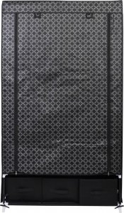 Saska Garden GARDEROBA SZAFA TEKSTYLNA Z 3 SZUFLADKAMI 88X50X160 CM ORIENT 2