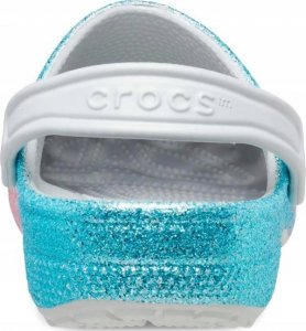Crocs Dziecięce Chodaki Buty Crocs Classic Glitter 27-28 5