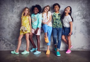 Crocs Dziecięce Chodaki Buty Crocs Classic Glitter 27-28 10