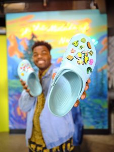 Crocs Męskie Buty Chodaki Crocs Baya Printed Clog 41-42 15