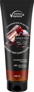 ENERGY OF VITAMINS ENERGY OF VITAMINS Peeling-żel do ciała Dessert Hot Chocolate 240ml 1