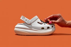 Crocs Buty Klapki Classic Crus Platforma 39-40 11