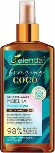 Bielenda Bielenda Bronzing Coco Samoopalająca Mgiełka Kokosowa do ciała i twarzy 2w1 150ml 1