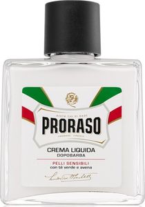 Proraso Proraso White Kremowy balsam po goleniu bez alkoholu polecany do skóry wrażliwej 100 ml 1