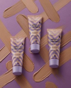 EVELINE KOLOROWKA Eveline Better Than Perfect Podkład nawilżająco-kryjący nr 02 Light Vanilla 30ml 2