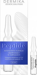Dermika Dermika Esthetic Solutions Peptide Intensywna Kuracja ujędrniająca w ampułkach na noc 14ml (7x2ml) 1