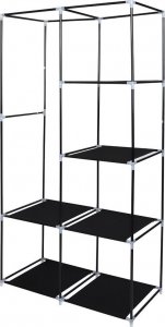 Saska Garden GARDEROBA SZAFA TEKSTYLNA 88X46X170 CM ORNAMENT 6