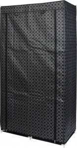 Saska Garden GARDEROBA SZAFA TEKSTYLNA 88X46X170 CM ORNAMENT 7