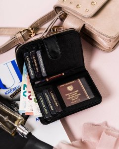 Peterson Skórzany portfel damski na zatrzask - 6