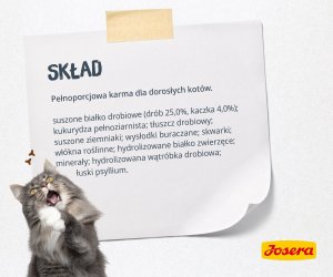 Josera Catelux Adult z kaczką i ziemniakami 10kg 6