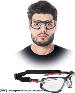 R.E.I.S. OO-VERMONT - Przeciwodpryskowe okulary ochronne - uni 1