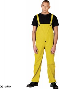 R.E.I.S. SPD Spodnie przeciwdeszczowe z PCV - żółty L 2