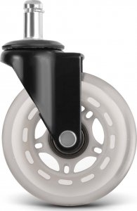 Sofotel Kółka kauczukowe do foteli przezroczyste Sofotel 5 szt. 5