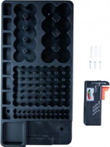 DPM Solid ORGANIZER NA BATERIE Z TESTEREM BATERII R3-R20 9V 13