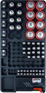 DPM Solid ORGANIZER NA BATERIE Z TESTEREM BATERII R3-R20 9V 6