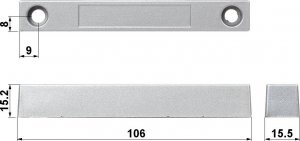 N/A Kontaktron bramowy KN-OC55 2