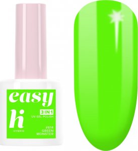 Hi Hybrid Hi Hybrid Lakier hybrydowy Easy 3w1 Lunapark #614 Green Monster 5ml 1