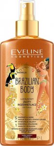 Eveline Eveline Brazilian Body Golden Tan Złoty Rozświetlacz do ciała 5w1 - do każdego rodzaju karnacji 150ml 1