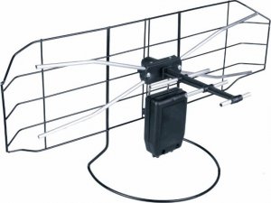 Antena RTV DPM Solid ANTENA POKOJOWA SIATKOWA ZE WZMACNIACZEM ZASILACZ 2
