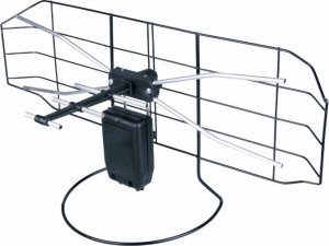Antena RTV DPM Solid ANTENA POKOJOWA SIATKOWA ZE WZMACNIACZEM ZASILACZ 3