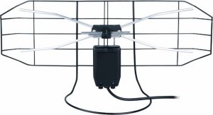 Antena RTV DPM Solid ANTENA POKOJOWA SIATKOWA ZE WZMACNIACZEM ZASILACZ 4
