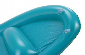 Ikonka Materac dmuchany pontonik z daszkiem 65x73cm 2