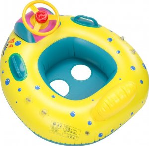 Ikonka Materac dmuchany pontonik z daszkiem 65x73cm 4