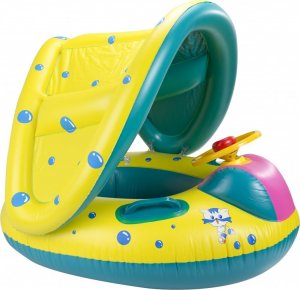 Ikonka Materac dmuchany pontonik z daszkiem 65x73cm 5