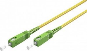 Goobay Kabel światłowodowy (FTTH), Singlemode (OS2) Yellow, Żółty (Simplex), 25 m - Długość kabla 25 m 1