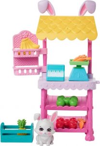 Mattel Zestaw Enchantimals Trag Króliczków lalka Becker Bunny + akcesoria 4