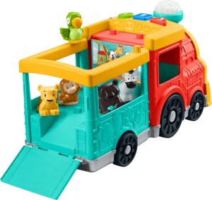 Fisher-Price Edukacyjny pociąg ze zwierzątkami Little People - 4187249 3