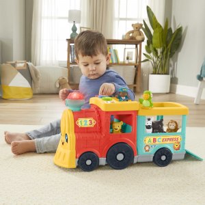 Fisher-Price Edukacyjny pociąg ze zwierzątkami Little People - 4187249 6