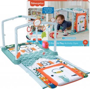 Fisher-Price Interaktywna Mata Edukacyjna Domek Odkrywcy 3w1 1