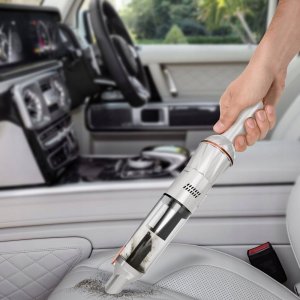 Odkurzacz ręczny TurboTronic Odkurzacz ręczny TurboTronic bezprzewodowy bezworkowy samochodowy 7w1 Super mocny cichy Srebrny 15