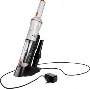 Odkurzacz ręczny TurboTronic Odkurzacz ręczny TurboTronic bezprzewodowy bezworkowy samochodowy 7w1 Super mocny cichy Srebrny 6