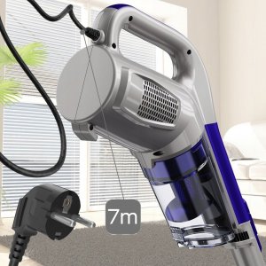 Odkurzacz ręczny TurboTronic Odkurzacz ręczny bezworkowy TurboTronic pionowy max 600W 14kpa Niebieski 3