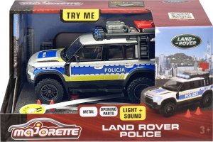 Majorette Pojazd Policja Land Rover światło/dźwięk 6