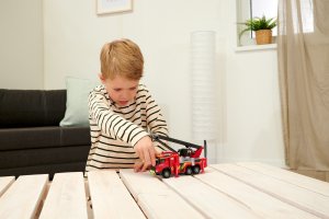 Majorette Pojazd Straż pożarna Volvo światło/dźwięk 5