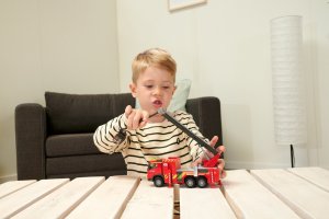 Majorette Pojazd Straż pożarna Volvo światło/dźwięk 6