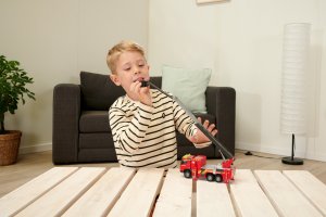 Majorette Pojazd Straż pożarna Volvo światło/dźwięk 7