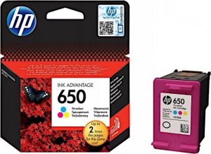 Tusz HP Tusz HP 650 Ink Advantage oryginalny kolor 1