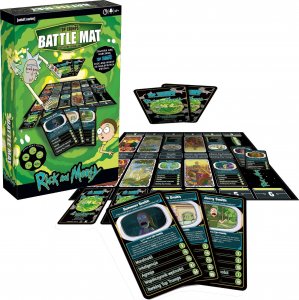 Winning Moves Gra karciana Top Trumps Rick i Morty Battle Mat 1