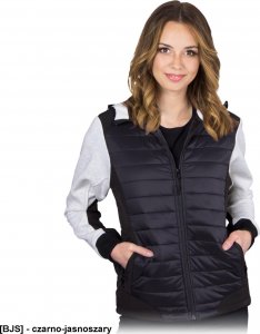 Leber&Hollman LH-TWIST - damska kurtka ochronna ze stałym kapturem, powłoka 100% nylon  35 g/m M 1