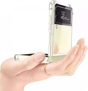 4kom.pl Etui FlexAir Pro do Samsung Galaxy Z Flip 4 Clear 2