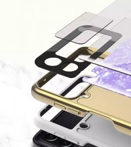 4kom.pl Etui Mood Ring do Samsung Galaxy Z Flip 4 Black/Gold 7